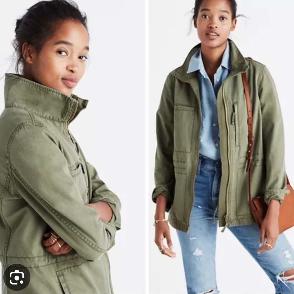Madewell Olive/ Green Utility Jacket